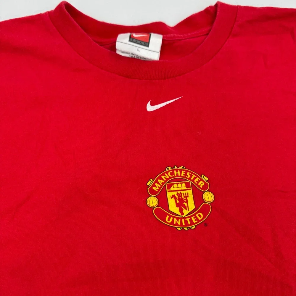 Vintage Nike Manchester United V.Nistelrooy #10 Soccer Jersey L‎